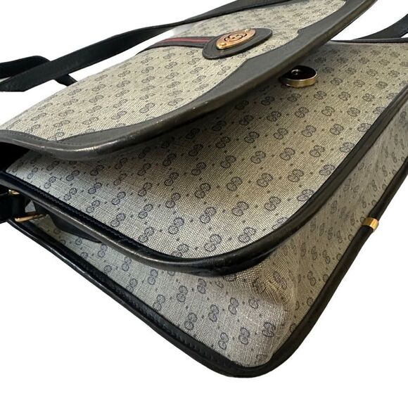 Authentic Vintage Gucci Micro GG Supreme Crossbody